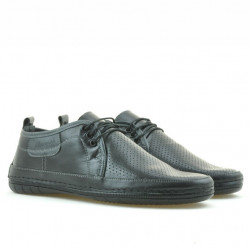 Mocasini barbati 865 negru+gri
