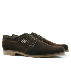 Pantofi casual / eleganti barbati (marimi mari) 730m cafe velur