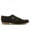 Pantofi casual / eleganti barbati (marimi mari) 730m cafe velur
