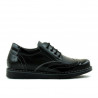 Pantofi copii 154 lac negru combinat
