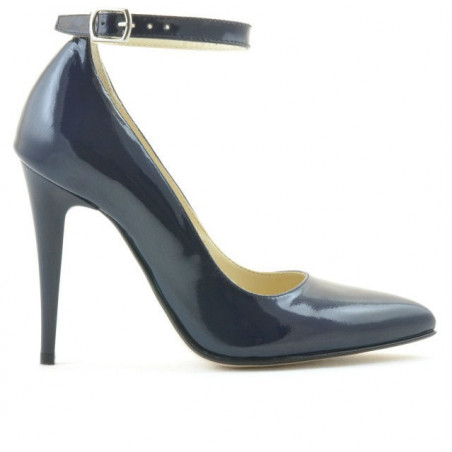 Pantofi eleganti dama 1247 lac indigo