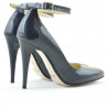 Pantofi eleganti dama 1247 lac indigo