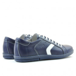 Pantofi sport barbati 809 indigo+alb