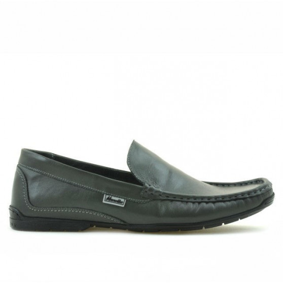 Mocasini barbati 813 gri