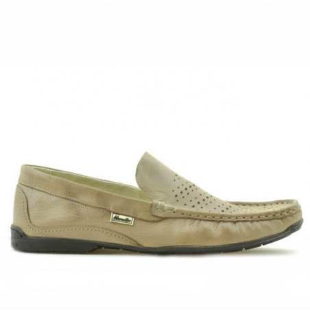 Mocasini barbati 813 nisip perforat