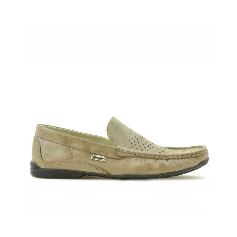 Mocasini barbati 813 nisip perforat