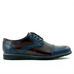 Pantofi casual barbati 811 indigo+bordo