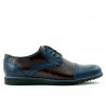 Pantofi casual barbati 811 indigo+bordo