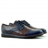 Pantofi casual barbati 811 indigo+bordo