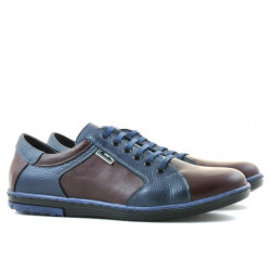Pantofi sport barbati 869 indigo+bordo