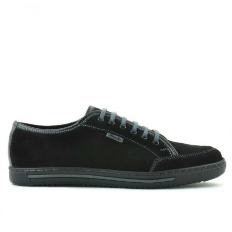 Pantofi casual / sport barbati 775 negru velur 