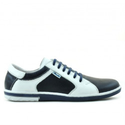 Pantofi sport barbati 869 indigo+alb
