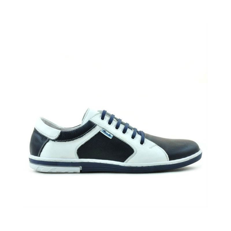 Pantofi sport barbati 869 indigo+alb