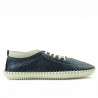 Mocasini barbati 864 indigo+bej