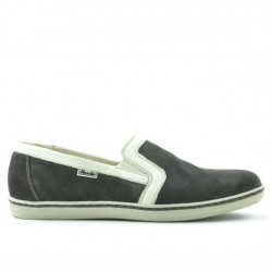 Pantofi casual barbati 870 tdm velur (Testa di Moro)
