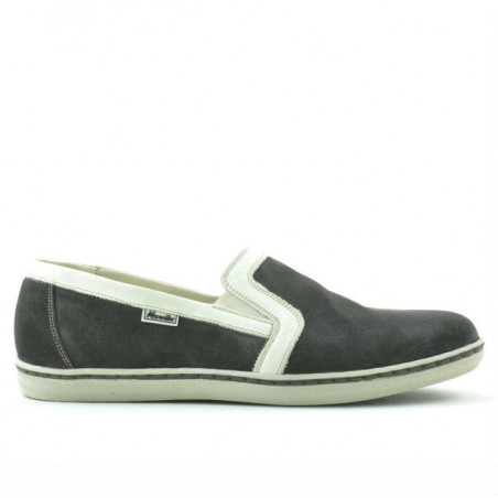 Pantofi casual barbati 870 tdm velur (Testa di Moro)