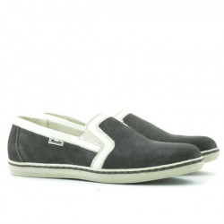 Pantofi casual barbati 870 tdm velur (Testa di Moro)