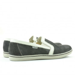 Pantofi casual barbati 870 tdm velur (Testa di Moro)