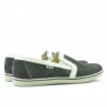 Pantofi casual barbati 870 tdm velur (Testa di Moro)