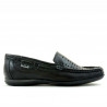 Mocasini barbati 719p negru perforat