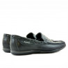 Mocasini barbati 719p negru perforat