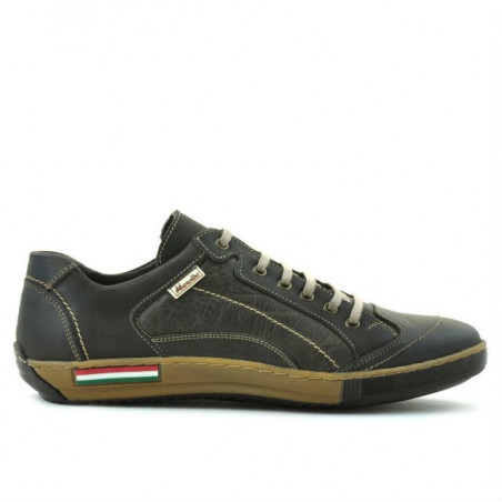 Pantofi sport barbati 707 tuxon cafe+tuxon nisip