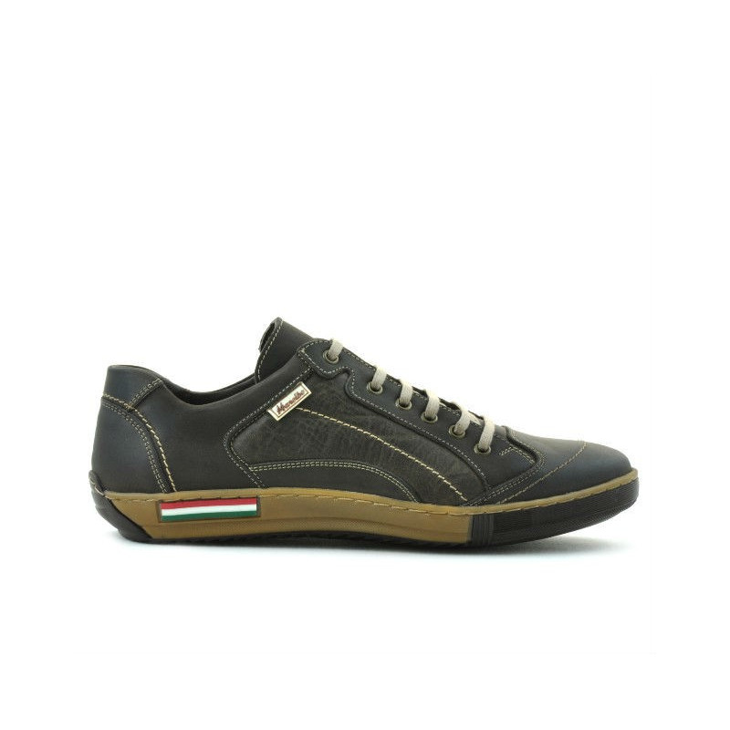 Pantofi sport barbati 707 tuxon cafe+tuxon nisip