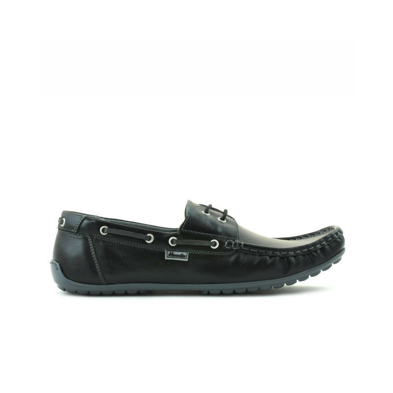 Mocasini barbati 778 negru+gri