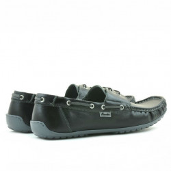 Mocasini barbati 778 negru+gri