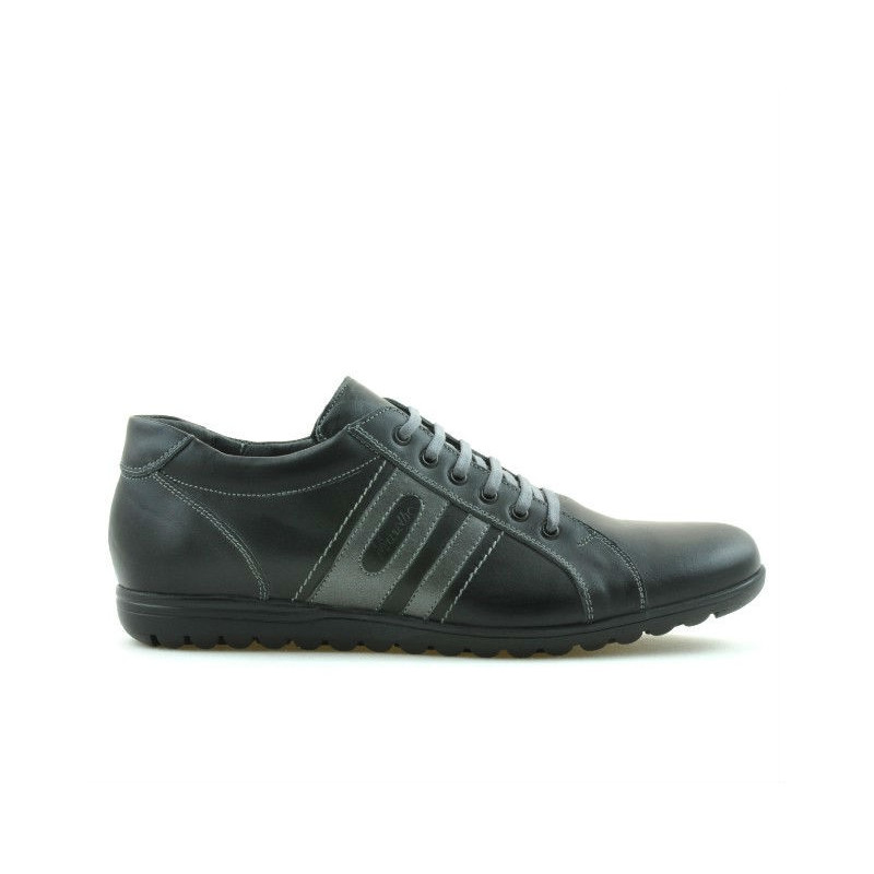 Pantofi sport barbati 747 negru+gri