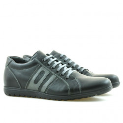 Pantofi sport barbati 747 negru+gri
