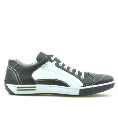 Pantofi sport barbati 707 gri+alb