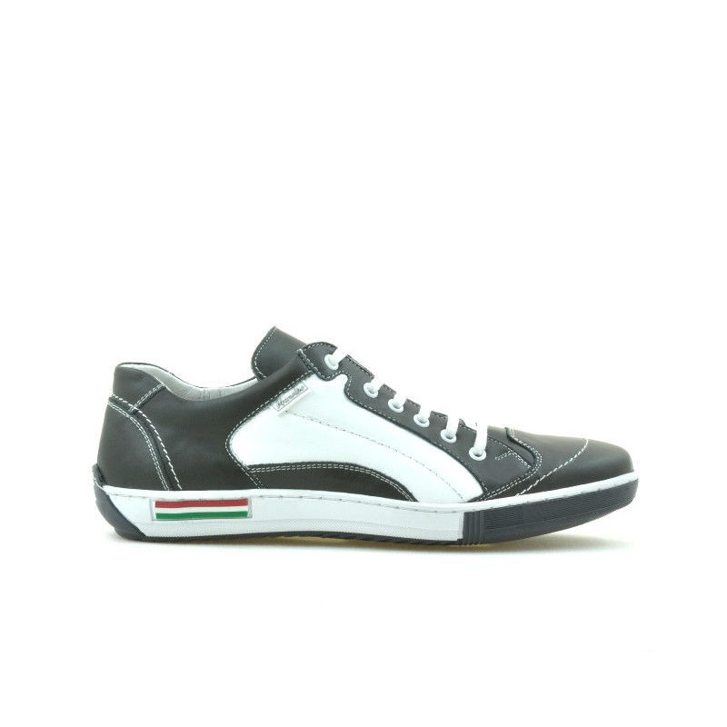 Pantofi sport barbati 707 gri+alb