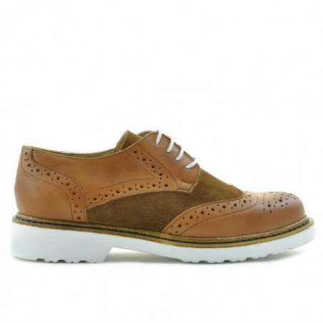 Pantofi casual dama 663 antic combinat