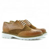 Pantofi casual dama 663 antic combinat