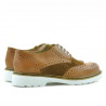 Pantofi casual dama 663 antic combinat