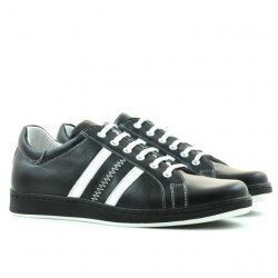Pantofi sport barbati 959 negru+alb