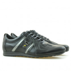 Pantofi sport barbati (marimi mari) 711m negru+gri