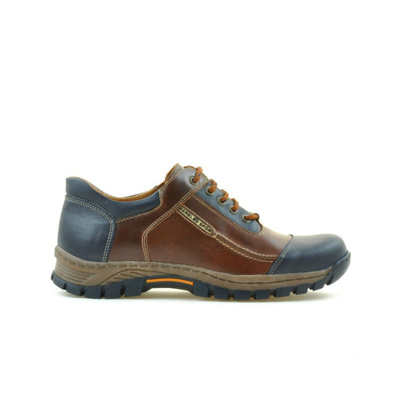 Pantofi sport barbati 852 maro+indigo
