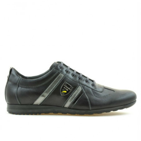 Pantofi sport barbati (marimi mari) 711m negru+gri
