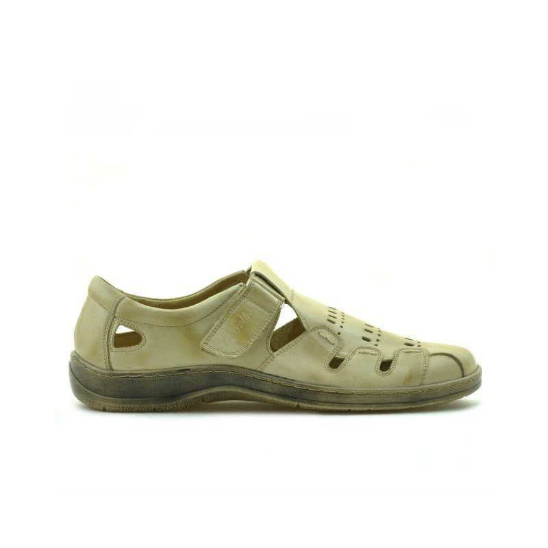Mocasini barbati 819 a bej