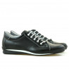 Pantofi sport barbati 727 negru+alb