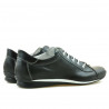 Pantofi sport barbati 727 negru+alb