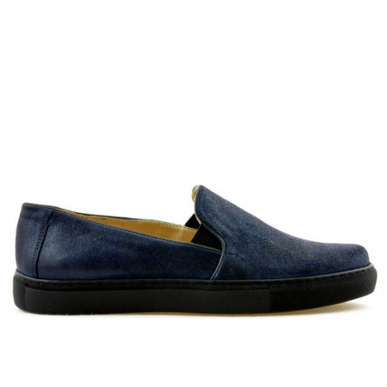 Pantofi sport dama 658 indigo satinat Pantofi sport dama 658 indigo satinat