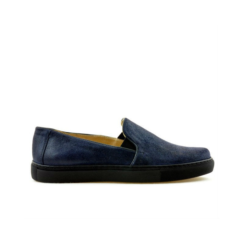 Pantofi sport dama 658 indigo satinat