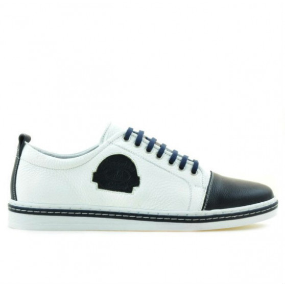 Pantofi casual / sport barbati 766 indigo+alb Pantofi casual / sport barbati 766 indigo+alb