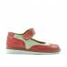 Pantofi copii mici 56c lac roz+bej