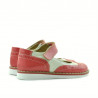 Pantofi copii mici 56c lac roz+bej