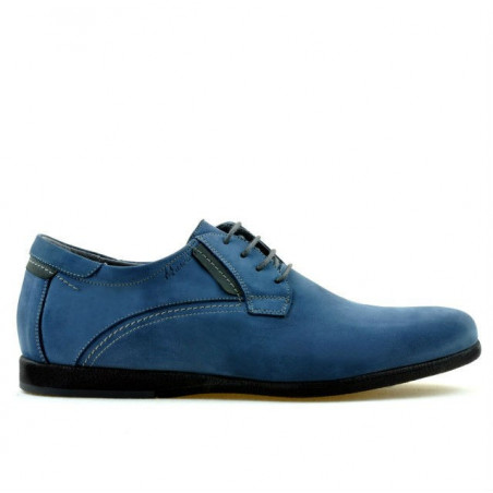 Pantofi casual barbati 857 bufo albastru