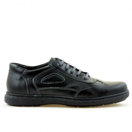 Pantofi casual / sport barbati ( model larg ) 858xxl negru